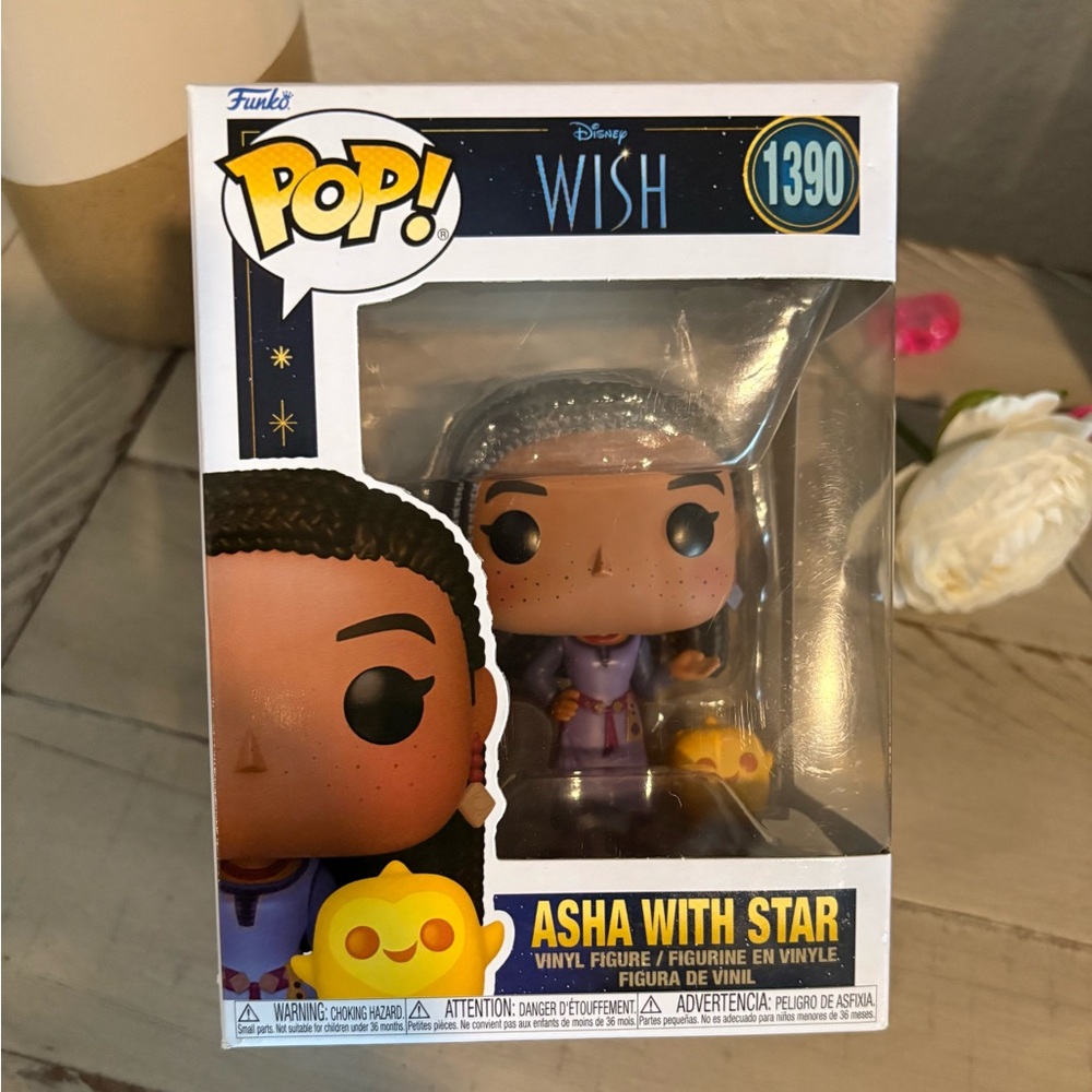 Funko Pop Disney Wish Asha with Star #1390